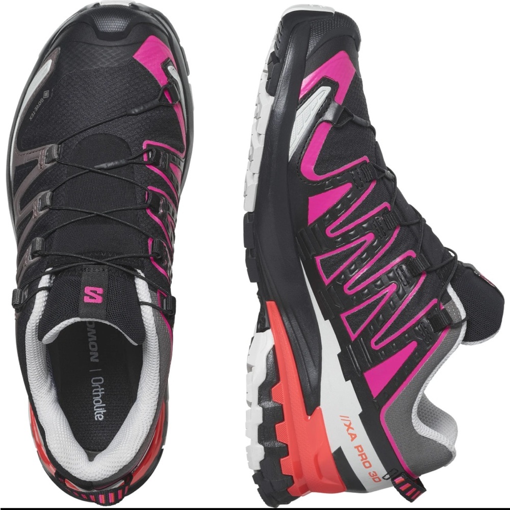 Salomon Women's XA Pro 3D GTX Black/Pink/Coral